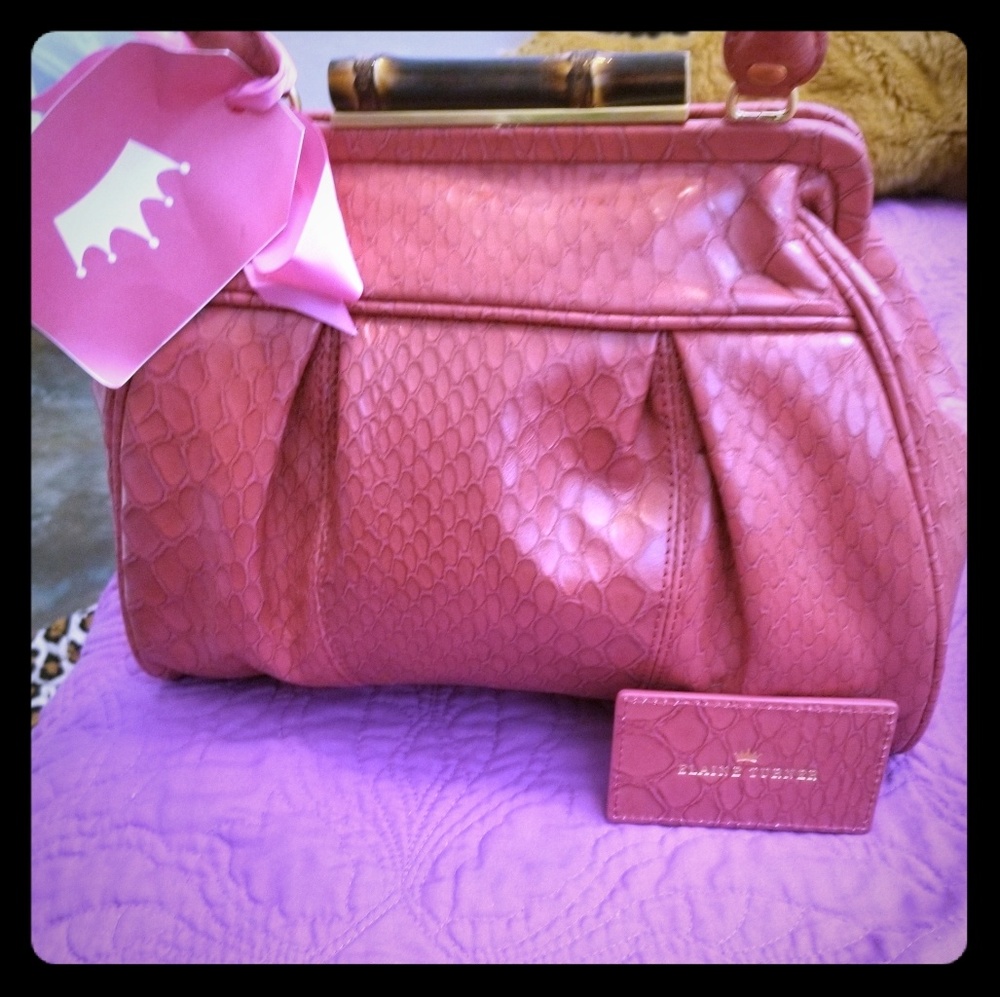 Pink Elaine Turner Purse